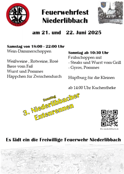 Einladung Spritzenhausfest 2025